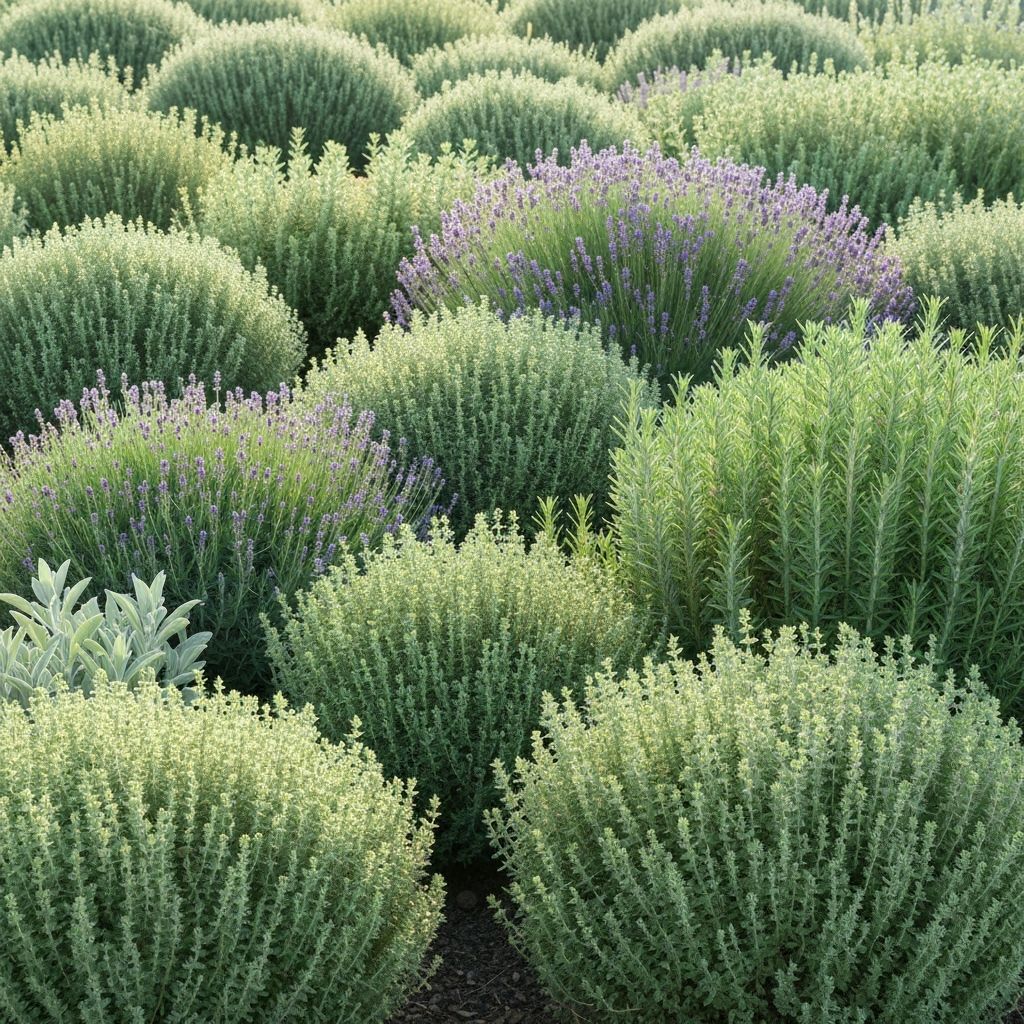 Natural botanical landscape